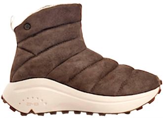 Bussola Womens Brooke Round Toe Bootie In Silk Suede Cuba