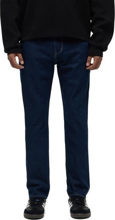 Hudson Blake Slim Straight Leg Jeans in Shadow at Nordstrom, Size 28