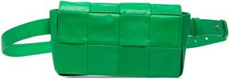 Bottega Veneta Pre-owned Bottega Veneta Mini Paper Calfskin Intrecciato Cassette Belt Bag Ladies SABHO0EPELL88LCZ
