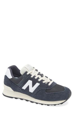 New Balance Gender Inclusive 574 Sneaker in Phantom/Angora at Nordstrom, Size 13 Womens