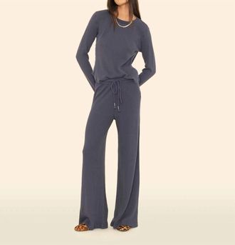 Xirena Theo Long Sleeve Top In Grey Smoke