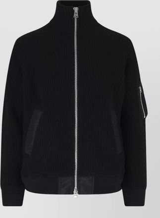 sacai wool crewneck jumper