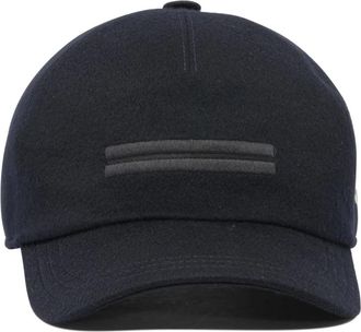 Ermenegildo Zegna Zwarte Kasjmier Wintermuts Stijlvol - Heren - Petten - Zwart - M - Kasjmier - Accessoires