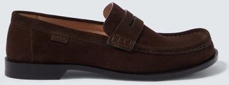 Loewe Campo suede penny loafers