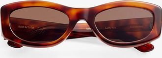 Ganni Beige x Ace & Tate Lana Sunglasses