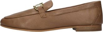 Liu Jo Platte schoenen - Dames - Loafers - Bruin - 39 EU - Leer - Schoenen