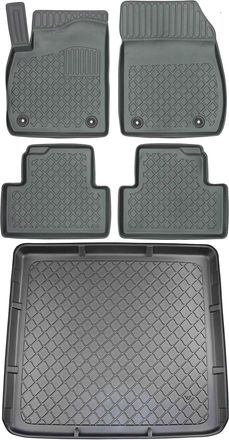 OEM Juego De Alfombrillas Para Coche Y Maletero Para Opel Zafira C Tourer (desde Enero De 2012 Hasta Julio De 2019)