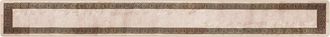 vidaXL Pasillo De Alfombra Marsa Beige Y Negro 50 X 450 Cm Vidaxl