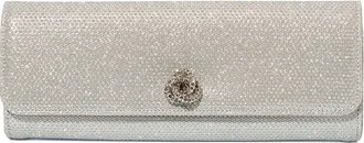 MICHELLE WILHITE The Mini Robbie Clutch in Silver at Nordstrom