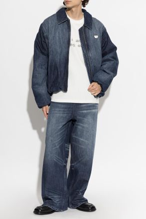 Misbhv Denim Jacket, Mens, Blue