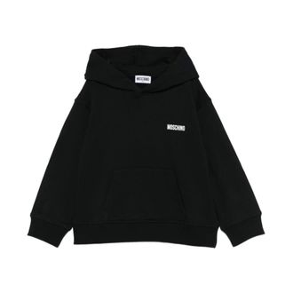 Moschino Kids Jumpers Black - male - Moschino - Kids Sweatshirts - Black - 8 Y - Kids