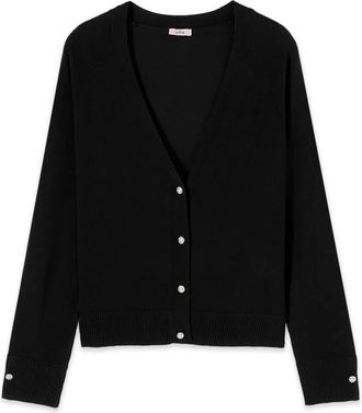 Oltre Dames, Truien, Zwart, Maat: XL Viscose