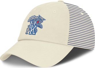Nike Kentucky Denim Club Nike Mens College Adjustable Hat in White | NC2H11KUKV-0Y0