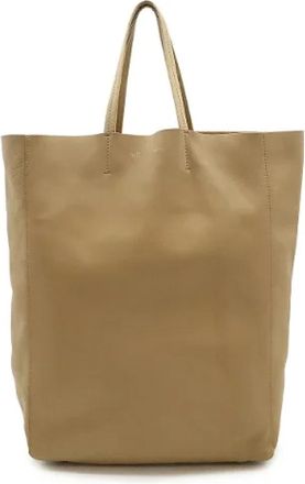 Celine Pre-owned Tote Bags, female, Beige, Size: ONE SIZE Pre-owned Leather handbags