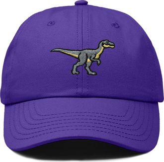 Dalix Velociraptor Dad Cap in Purple at Nordstrom