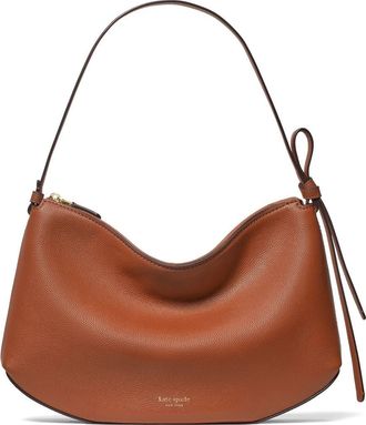 Kate Spade New York large loop pebble leather shoulder bag in Southwest Desert at Nordstrom