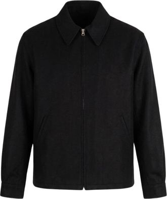 Kaptain Sunshine Fly Blouson - Heren - Zomerjassen - Zwart - 2XL - Linnen - Jassen