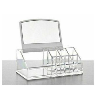 Trade Shop Trade Shop - Espositore Organizer Porta Trucco Box Portagioie Cosmetici Con Specchio