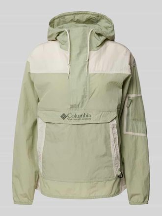 Columbia Windbreaker mit Label-Print Modell CHALLENGER II in Hellgruen, Gr&ouml;&szlig;e XS