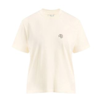 Anine Bing Wagner Tee - female - Anine Bing - T-Shirts - White - XS - Tops