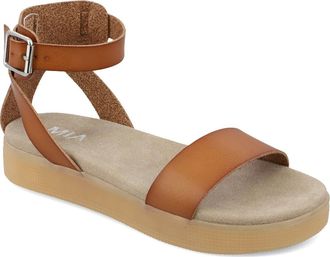 Mia Ellen Platform Sandal in Tan at Nordstrom, Size 9.5
