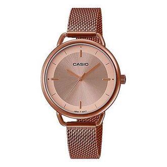 Casio ENTICER Series Wrist Rose-Gold Quartz Waterproof Rose Gold Analog LTP-E413MR-9ADF