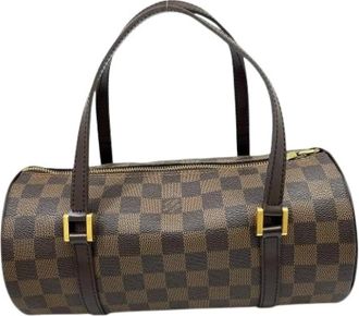 Louis Vuitton Pre-owned Handbags, female, Brown, Size: ONE SIZE Pre-owned Canvas Handbag