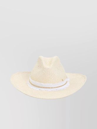 Maison Michel austin denim strass hat