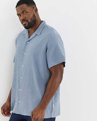 Jack & Jones Jack & Jones Luke Crinkle Resort Shirt