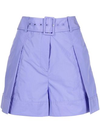 3.1 Phillip Lim Shorts con cintura - Viola