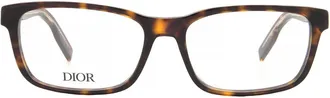 Dior Demo Rectangular Mens Eyeglasses DM50016U 052 57