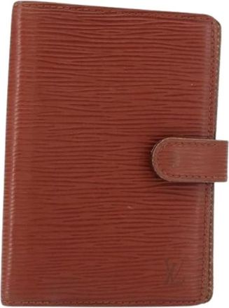 Louis Vuitton Pre-owned Accessories, female, Brown, Size: ONE SIZE Pre-owned Leather Home-Office Accessory