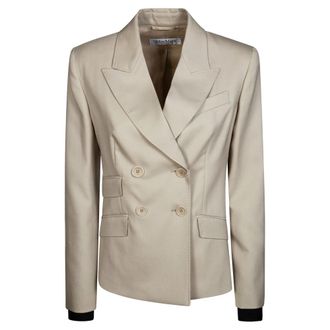 Max Mara Mxsplacido Giacca DP Sancrata - Dames - Blazers - Beige - S - Jassen