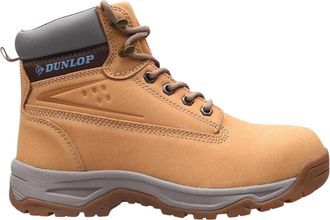 Dunlop Dames/Dames Nubuck veiligheidslaarzen met stalen neus (Honing)