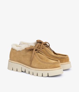 Pedro Garcia Loafer in brown suede | Soe | Autumm - Winter 26