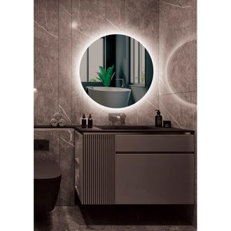 GreenIce Espejo Iluminado Ba&ntilde;o lisboa &Oslash;80cm Blanco Fr&iacute;o Sensor Antivaho/on-off [limex-lisb002/80] (limex-lisb002/80)
