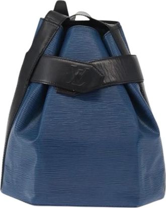 Louis Vuitton Pre-owned Bucket Bags, female, Blue, Size: ONE SIZE Pre-owned Bucket Bag