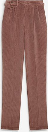 Dunhill Gerade Hose aus Baumwollsamt und Kaschmir