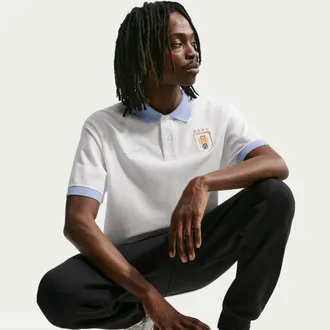 Nike Uruguay Club Nike Mens Soccer Polo in White | IO4749-121