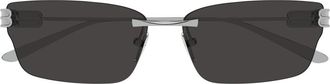 Balenciaga Sunglasses, unisex, Gray, Size: 63 MM Bb0487S Sunglasses