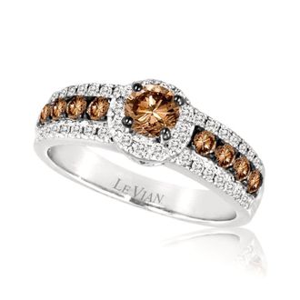 Le Vian Ladies Grand Sample Sale Ring in 14K Vanilla Gold