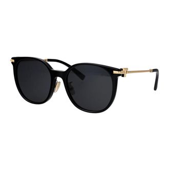 Tiffany & Co. Stijlvolle zonnebril met model 0Tf 4224D - Dames - Zonnebrillen - Zwart - 56 MM - Accessoires