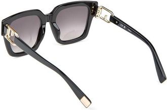 Furla Womens Sunglasses Glossy Black Acetate