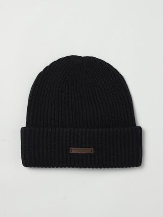 Paolo Pecora Cappello a berretto in lana con logo Peuterey