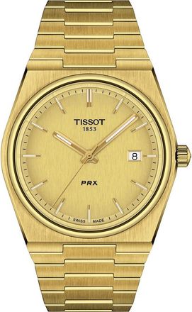 Tissot PRX Bracelet Watch, 40mm in Yellow at Nordstrom