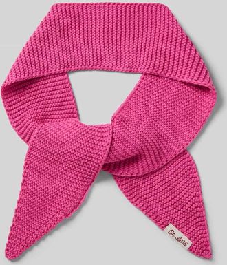 Oh April Schal mit Label-Detail in Pink, Gr&ouml;&szlig;e 1