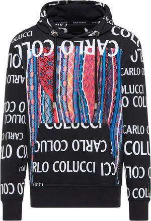 Carlo Colucci Hoodies & sweatvesten, Heren, Zwart, L, Sweatshirts