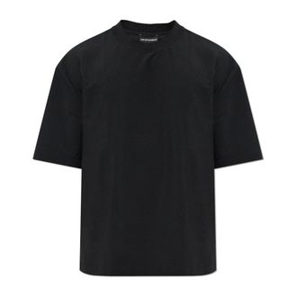Emporio Armani Heren, Tops, Zwart, Maat: S