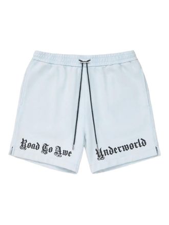 Rta Clyde Underworld shorts - men - Cotton - XXXL - Blue