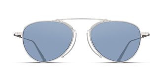 Matsuda M3130 PW Mens Sunglasses Silver Size 53